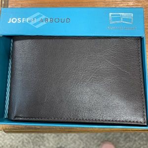 Men's leather wallet